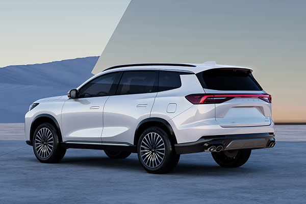 צ'רי טיגו 8 PHEV רכב SUV עם 7 מקומות פלאג-אין הייבריד